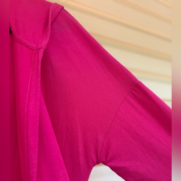 NWT Xhilaration Pink Hooded Robe Sleepwear, Waist Tie, Size S/M - Picture 8 of 8